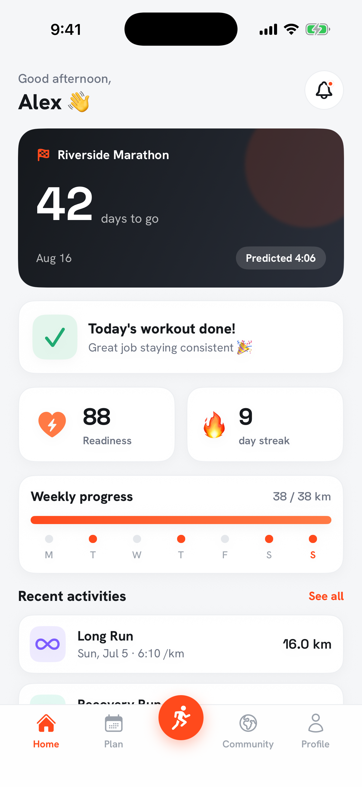 Prymo home dashboard